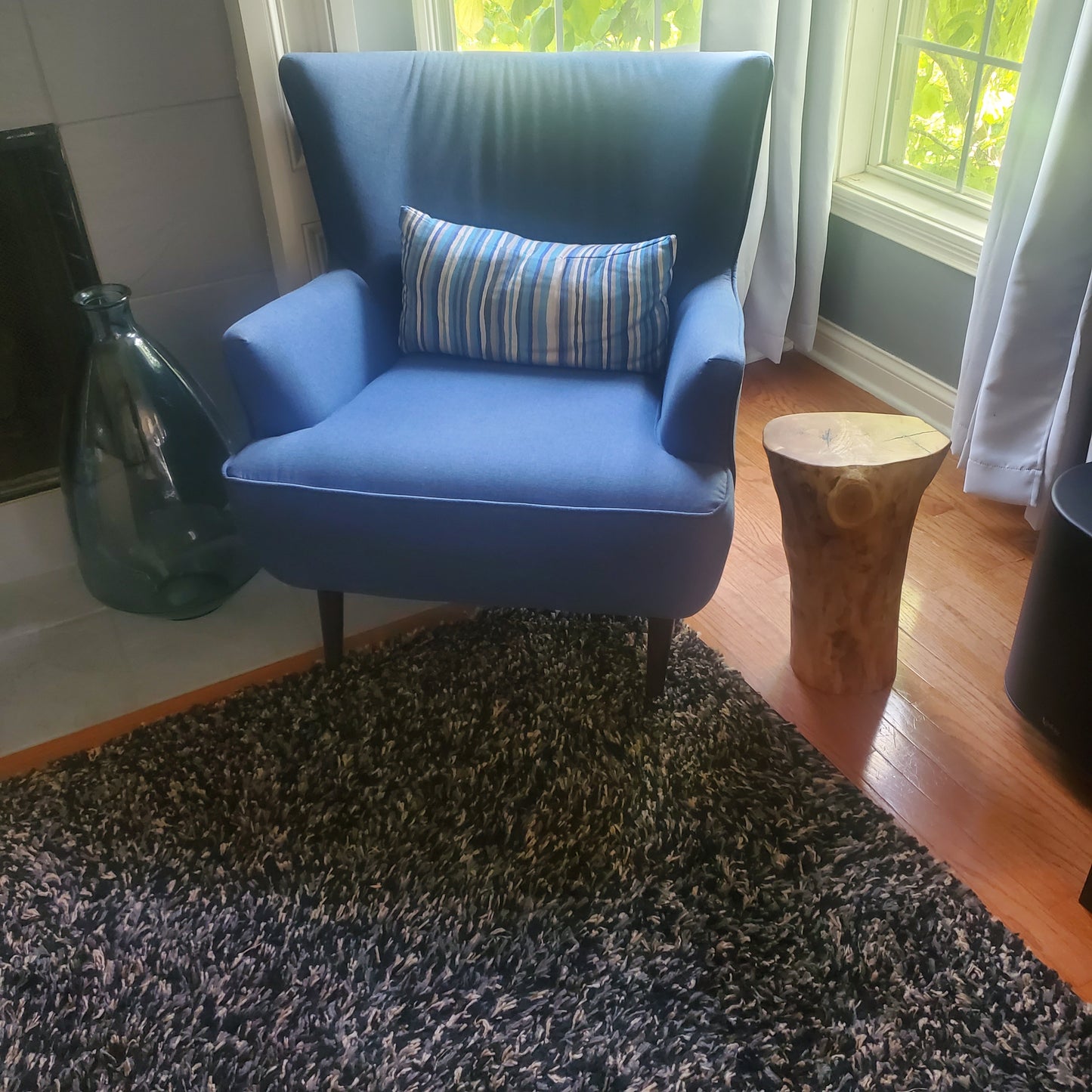 Splayed Top Ash Stump Table