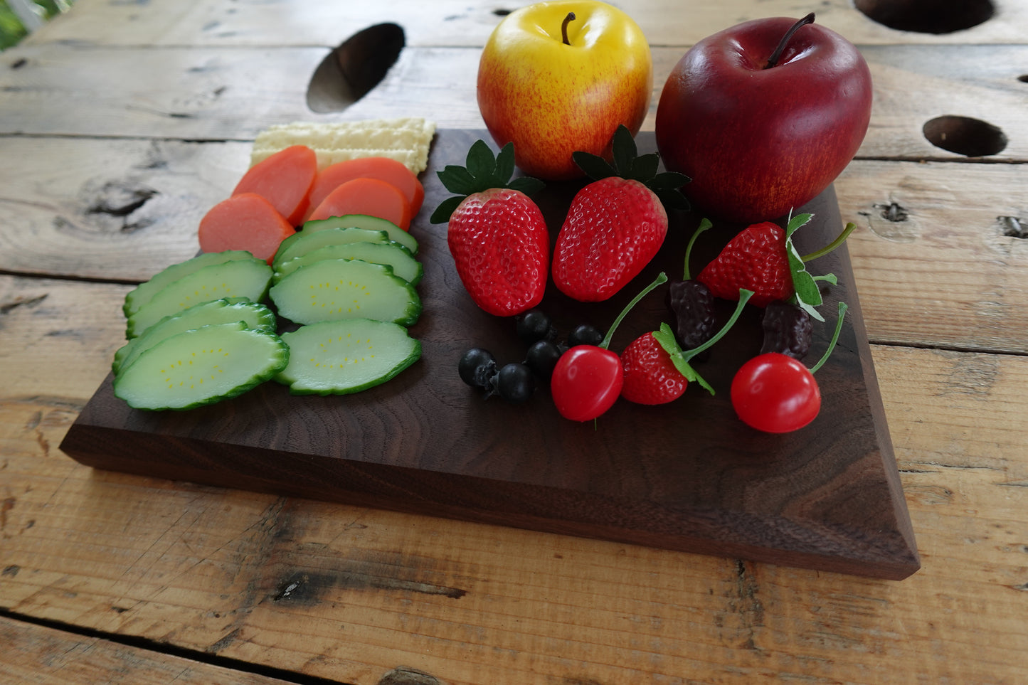 Gorgeous Indiana Walnut Charcuterie Board