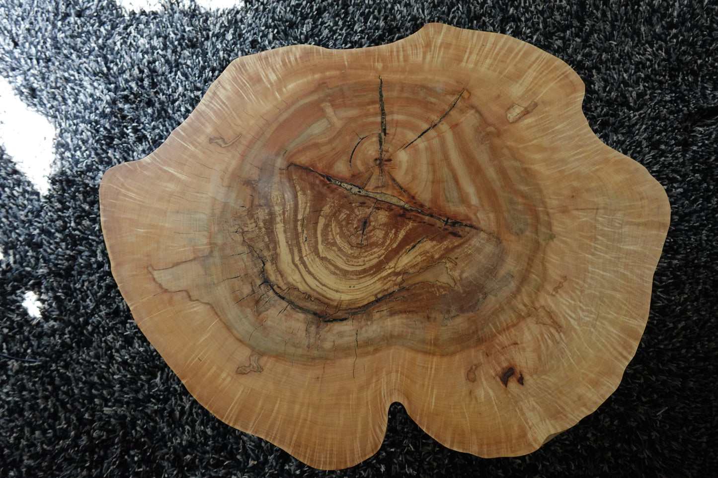 Indiana Maple Cookie Coffee Table