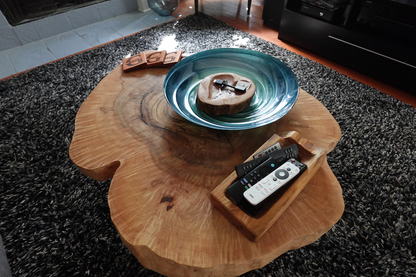 Indiana Maple Cookie Coffee Table