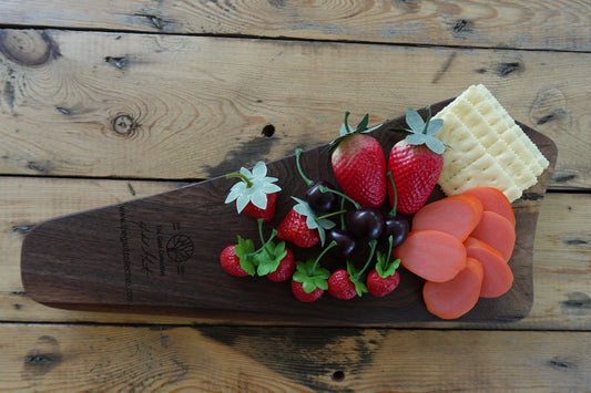 Medium Indiana Walnut Charcuterie Board