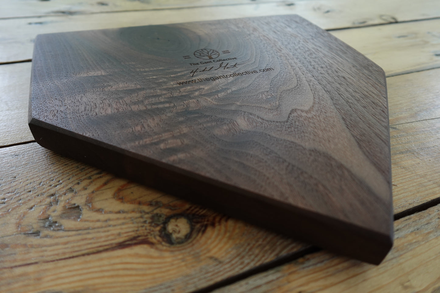 Indiana Walnut Home Plate Charcuterie Board