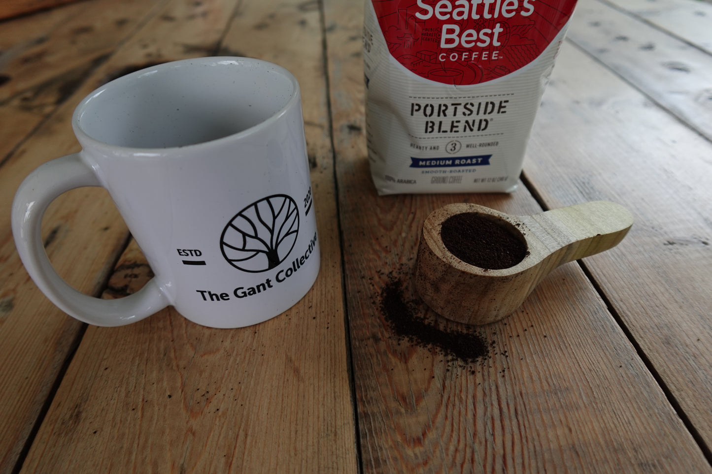 Rainbow Poplar Coffee Scoop