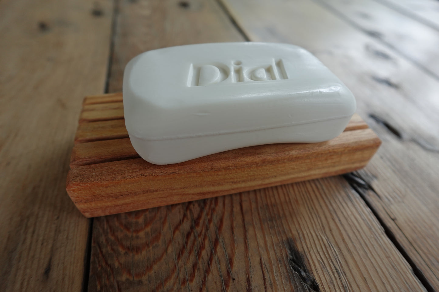 Slotted American Elm Soap Dish