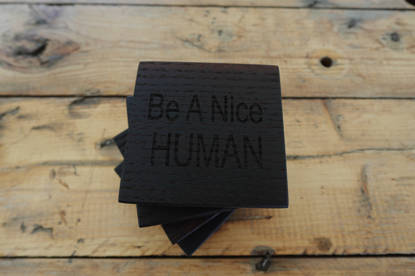 Be A Nice Human Coasters
