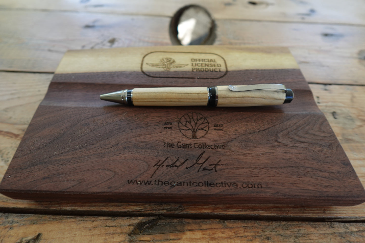 Officially Licensed IMS Pine Turned Ink Pen #1