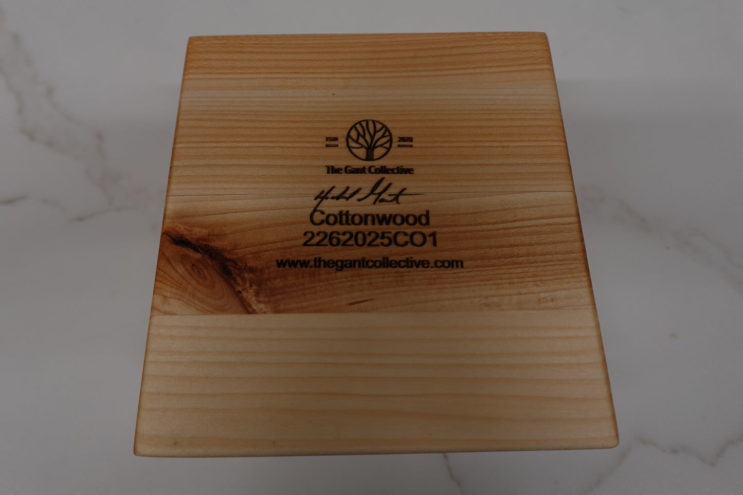 Indiana Bourbon Club Cottonwood Deep Well Cigar Ashtray 2262025CO1