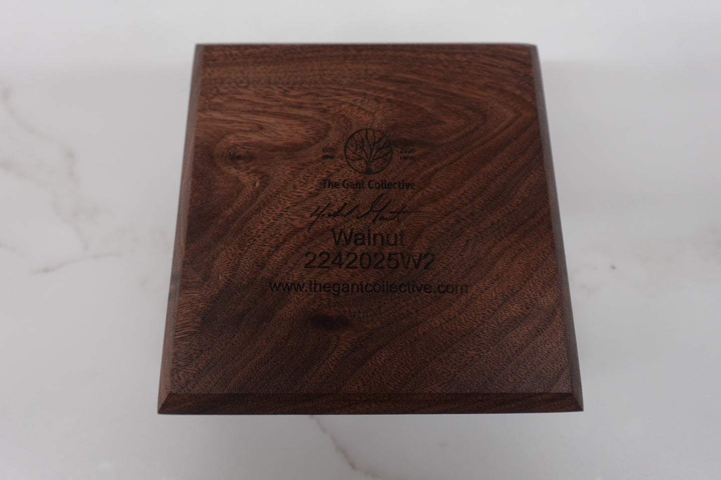 Indiana Bourbon Club Walnut 4 Slot Ashtray 20242025W2