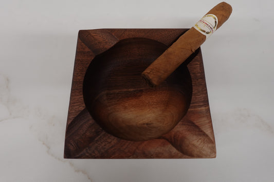 Indiana Bourbon Club Walnut 4 Slot Ashtray 22242025W6