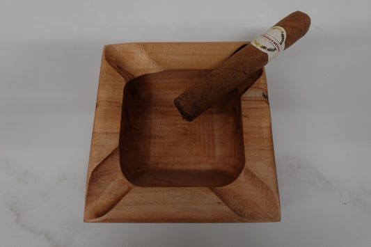 Indiana Bourbon Club Spalted Maple Cigar Ashtray 2242025M2