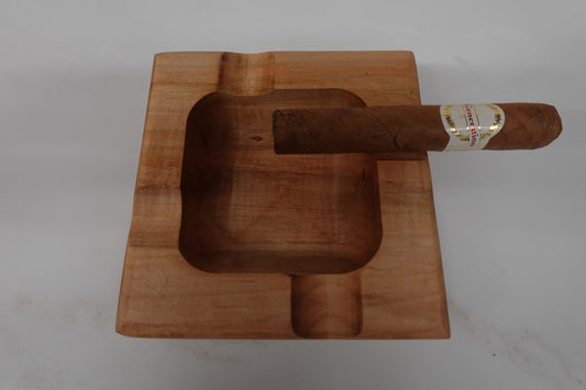 Indiana Bourbon Club Spalted Maple Cigar Ashtray 2242025M5