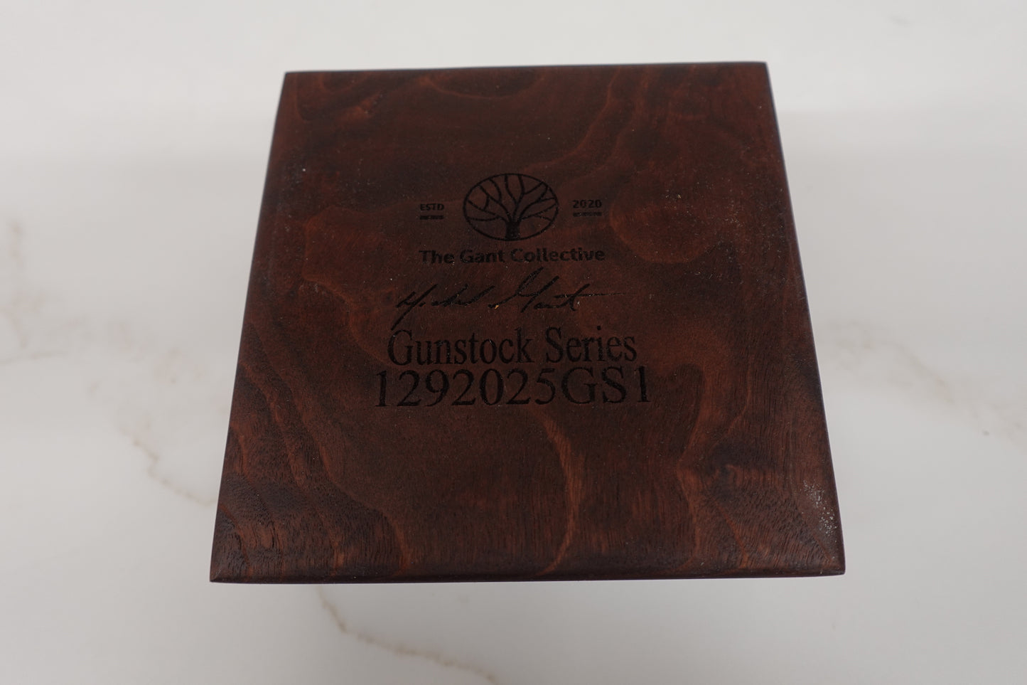 Gunstock Series 4 Slot Walnut Cigar Ashtray 1292025GS1