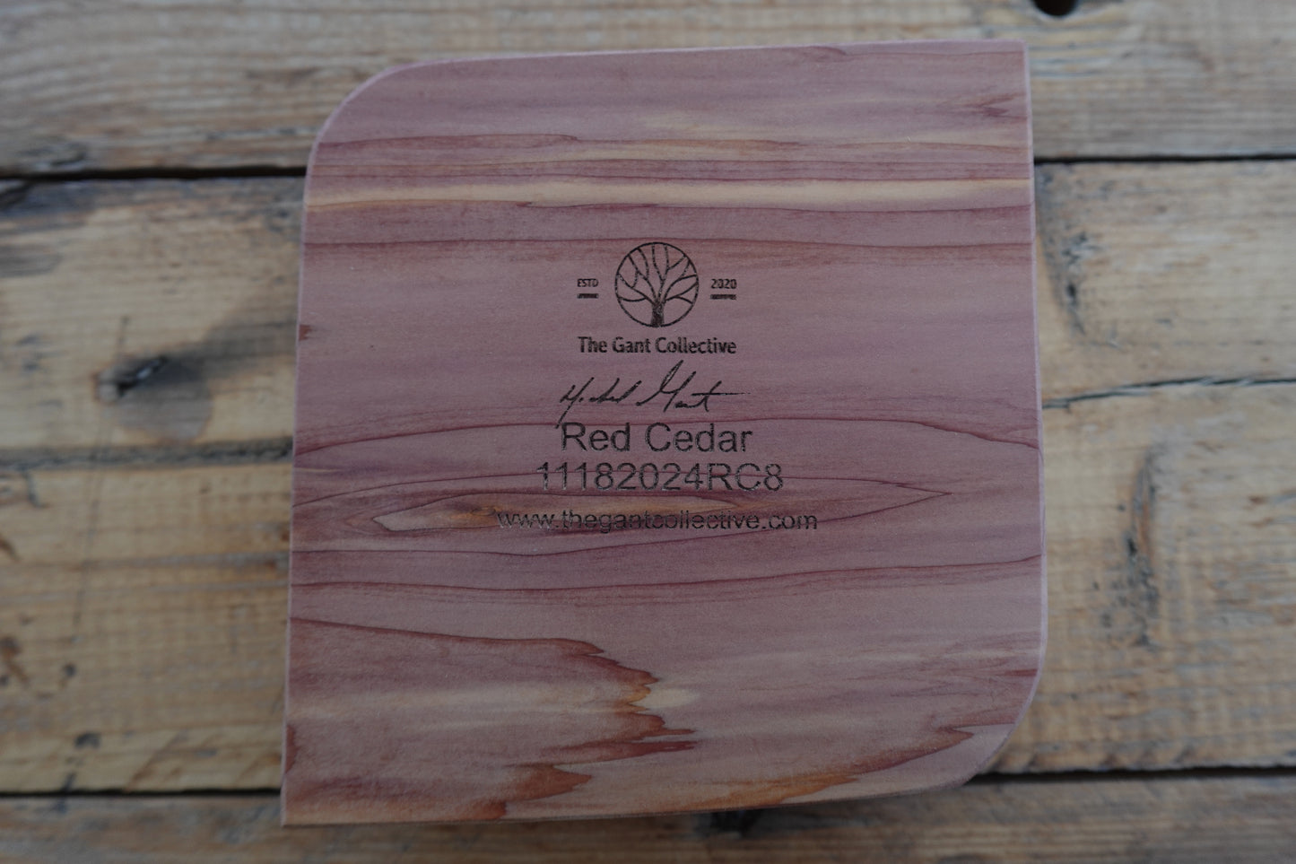 Indiana Red Cedar 4 Slot Cigar Ashtray 1182024RC8