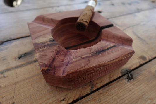 Indiana Red Cedar Cigar Ashtray 11182024RC7