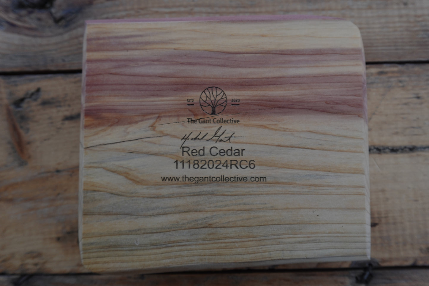 Indiana Red Cedar Cigar Ashtray 11182024RC6