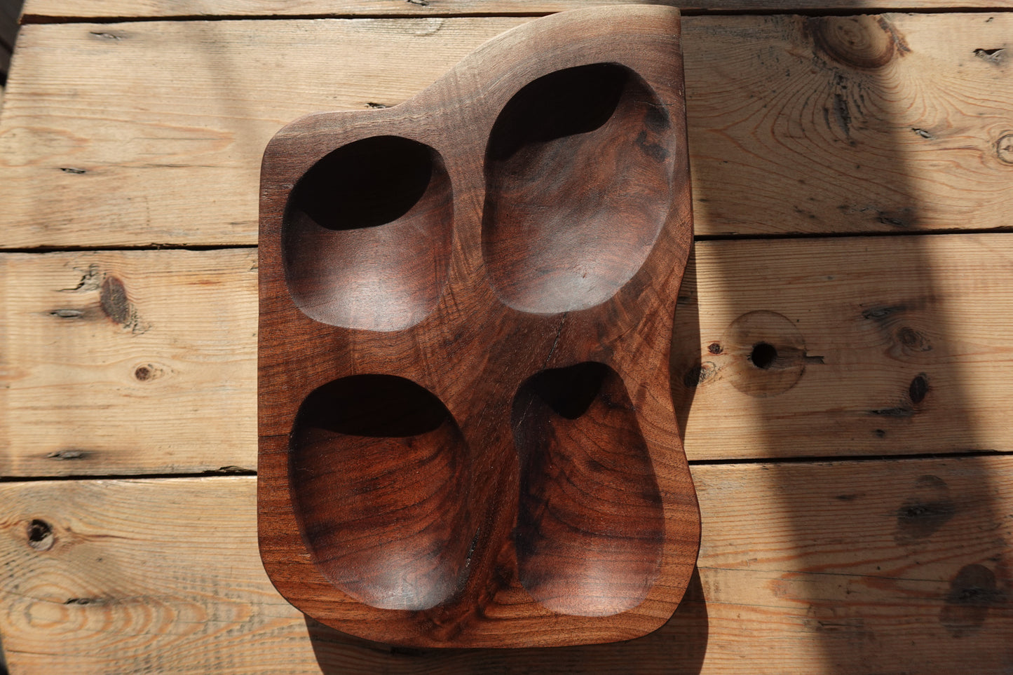 Gunstock Walnut Serving Tray