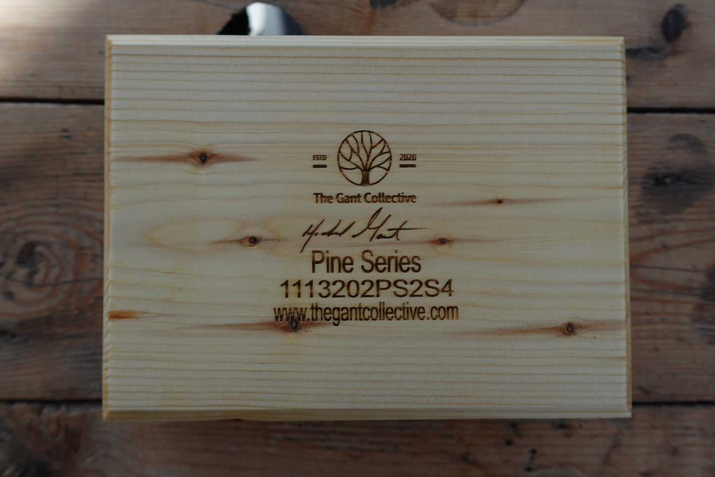 Indiana Pine 4 Slot Cigar Ashtray