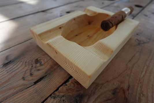 1113202PS1S4 Indiana Pine Four Finger Cigar Ashtray