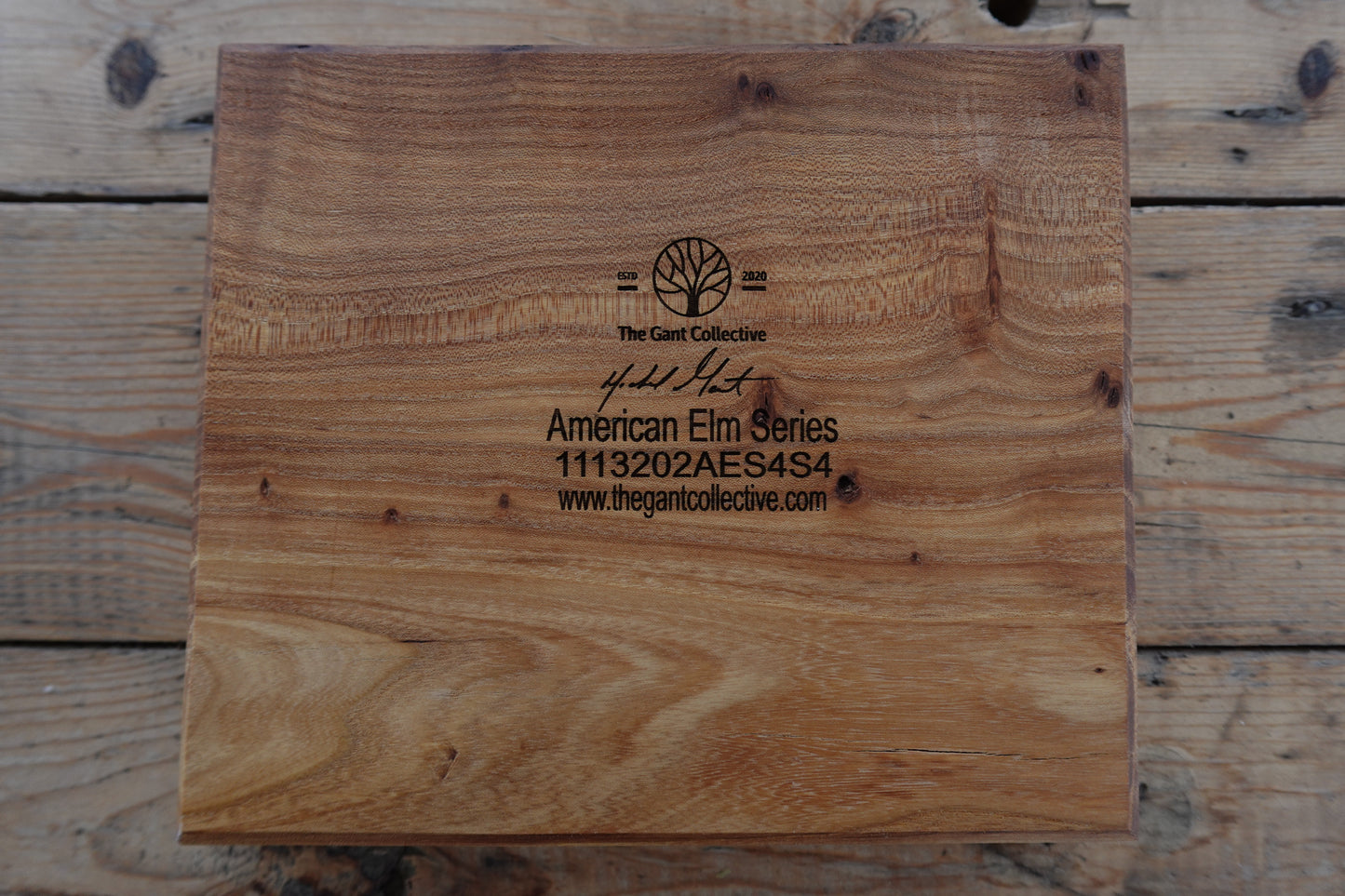American Elm 4 Slot Cigar Ashtray  113202AES4S4