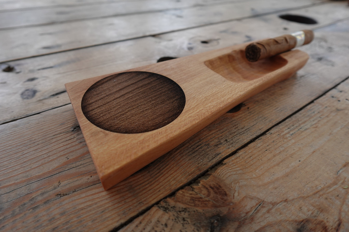 Indiana Hickory Single Stick Cigar Ashtray 11152024H3