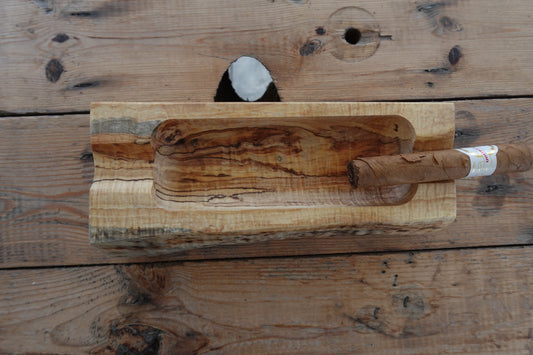 Ambrosia Maple 2 slot Cigar Ashtray 1292024AM3