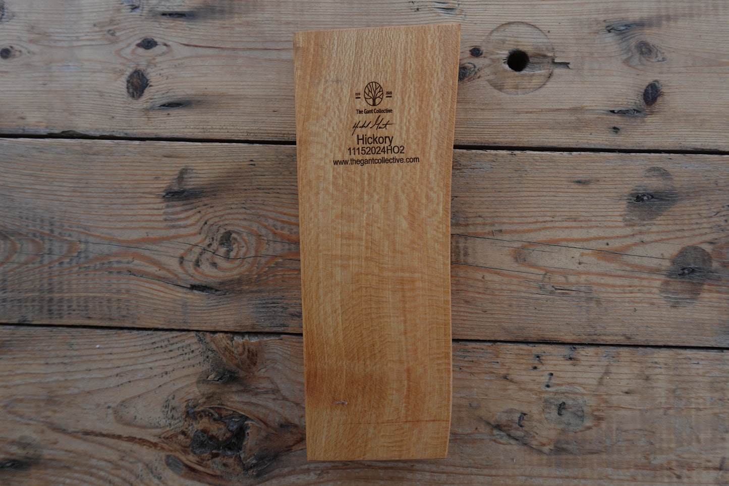 Single Stick Indiana Hickory Cigar Ashtray 11152024HO2