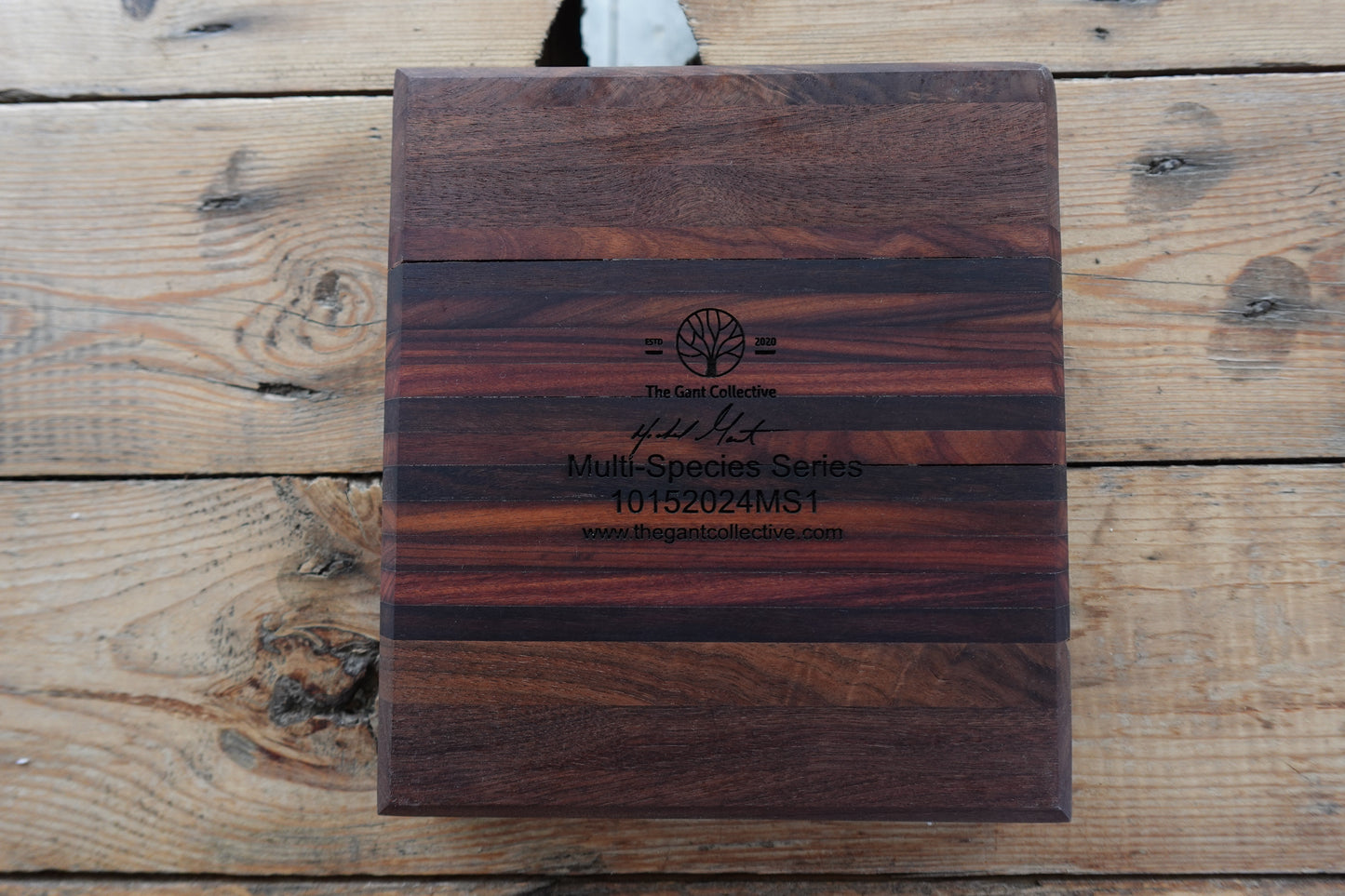 Multi-Species 4 Slot Cigar Ashtray 10152024MS1