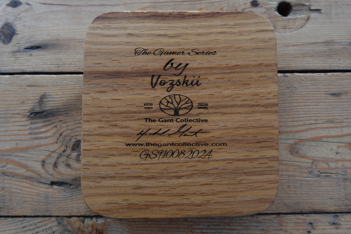 Gamer Series Indiana Oak 4 Slot Cigar AshtrayGS910082024