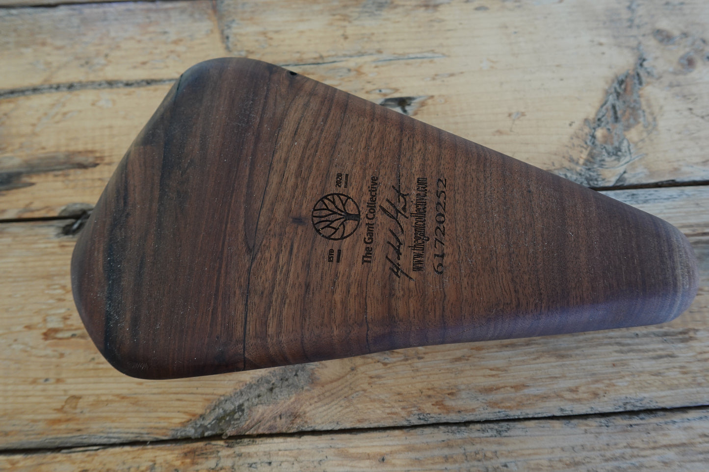 Walnut Triangle Valet Tray