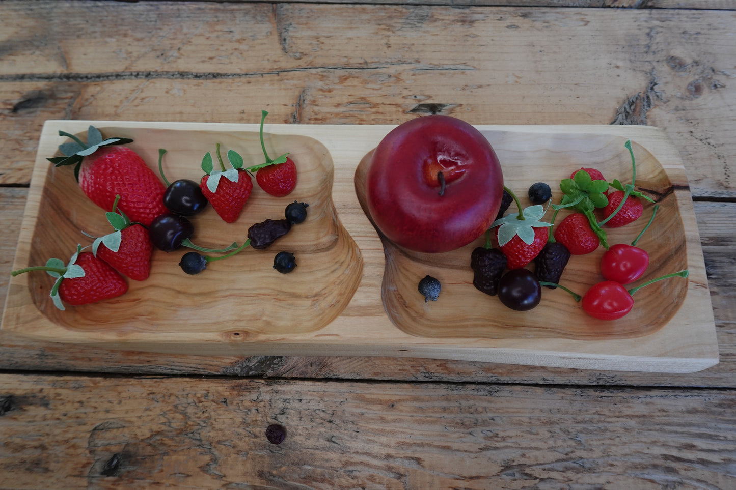 Shallow Maple Charcuterie Tray