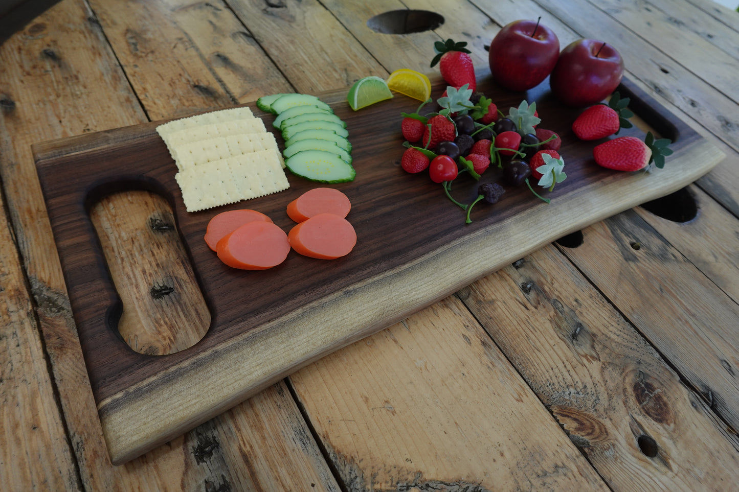2X Walnut Charcuterie Board