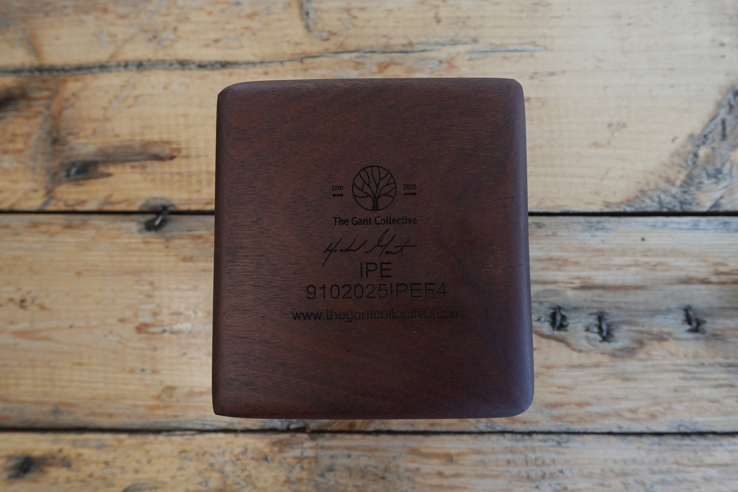 Brazilian Ipe Cigar Ashtray 9102025IPEF4