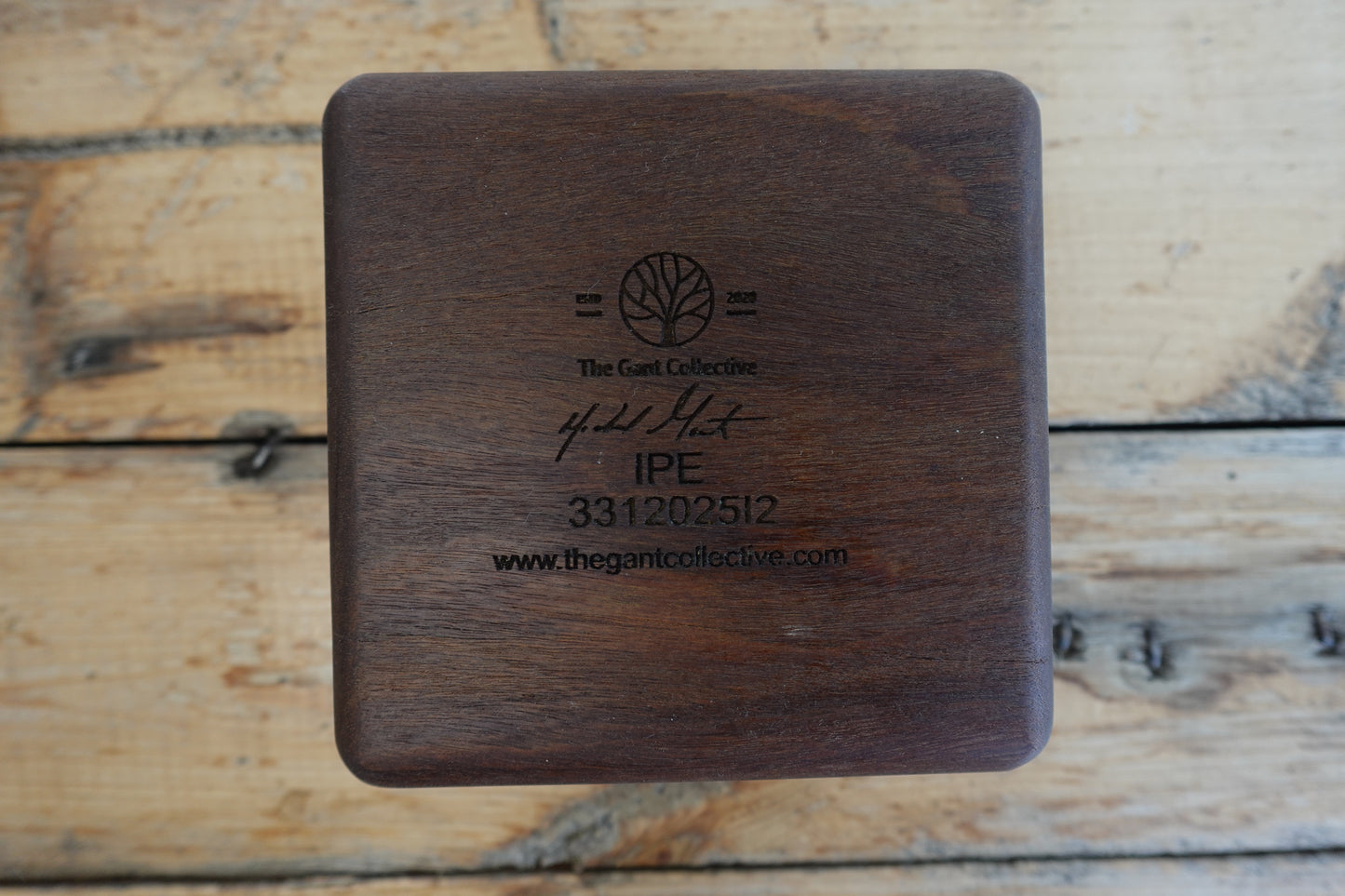 3312025I2 Ipe Cigar Four Finger Ashtray