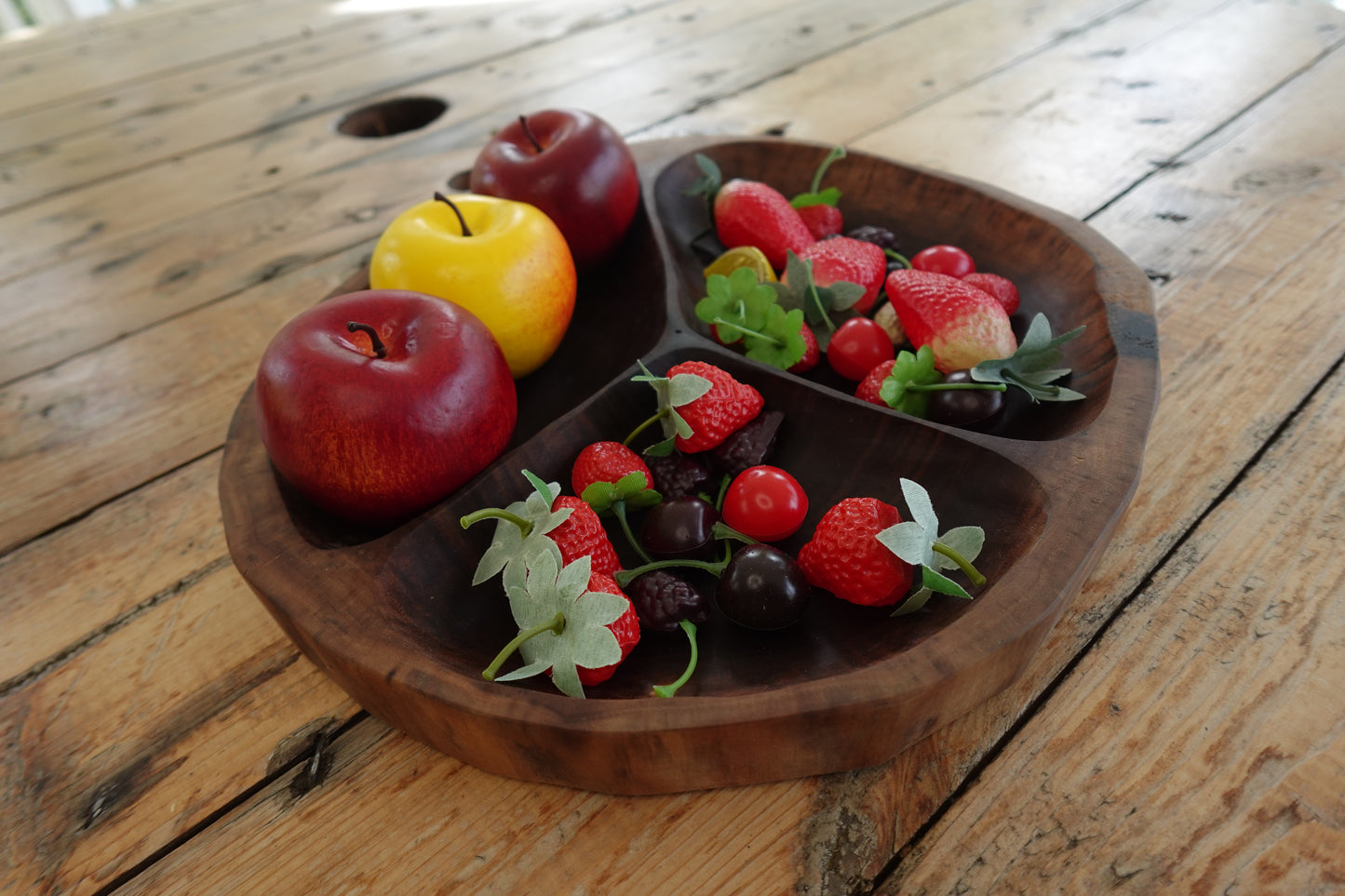 Walnut Cookie Power Carved Charcuterie Tray