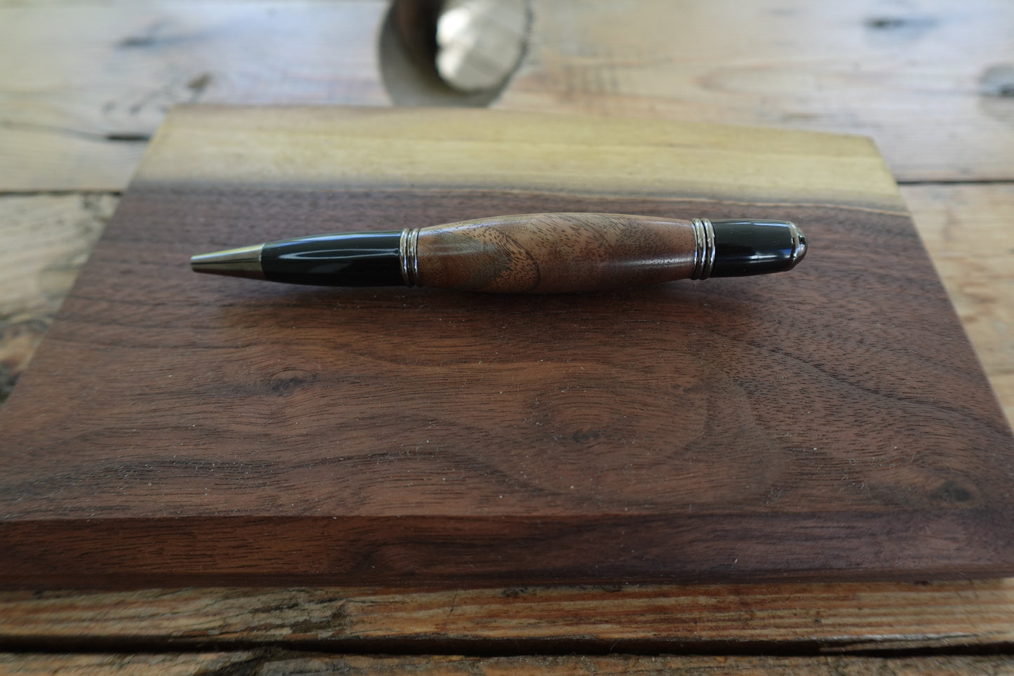 Gunstock Series Hand Turned Ink Pen (4 Available)