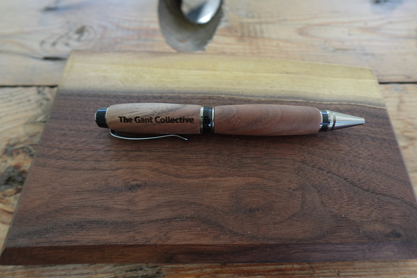 Gunstock Series Hand Turned Ink Pen (4 Available)