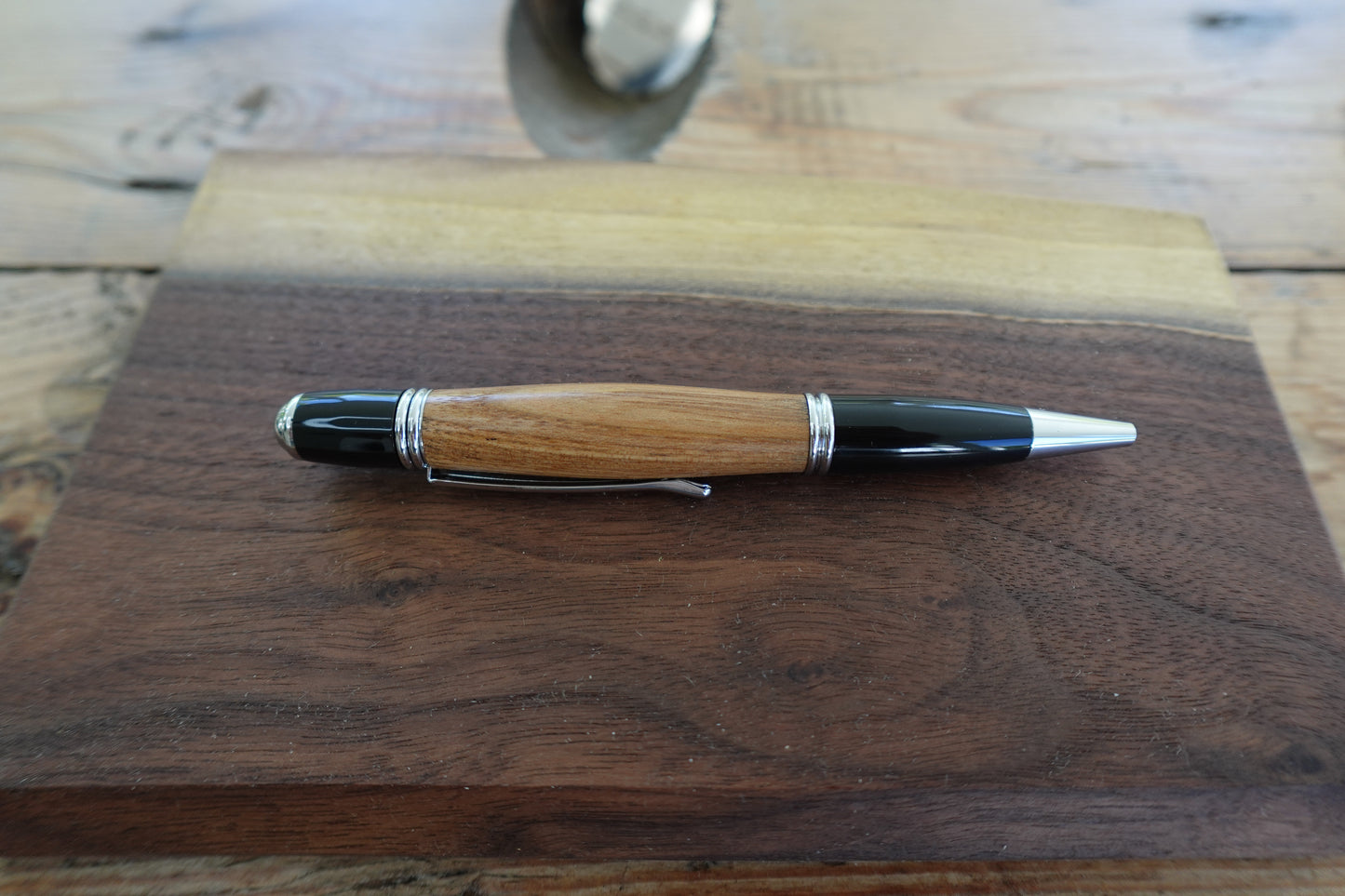 Gunstock Series Hand Turned Ink Pen (4 Available)