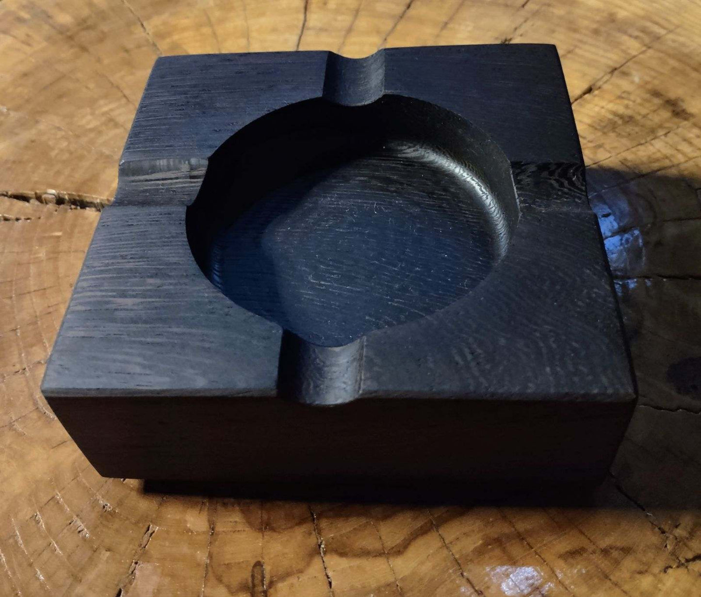 Beautiful Wenge Cigar Ashtray!