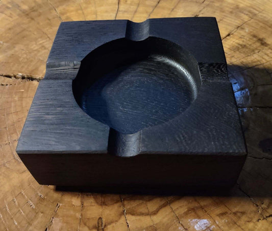 Beautiful Wenge Cigar Ashtray!