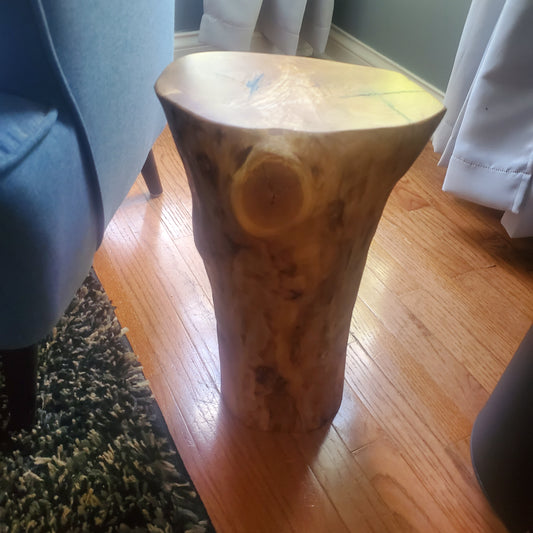 Splayed Top Ash Stump Table