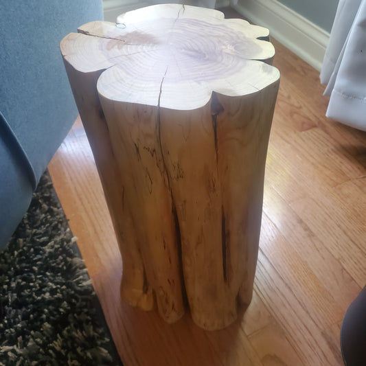 Cedar Stump Table