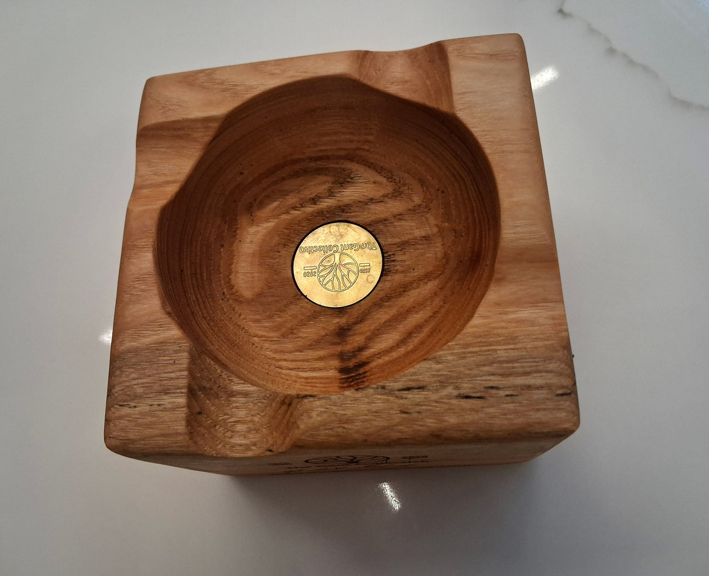 Indiana Ash Michael Gant Signature Deep Dish Cigar Ashtray 4152026A14F