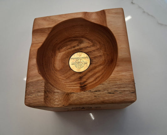 Indiana Ash Michael Gant Signature Deep Dish Cigar Ashtray 4152026A14F