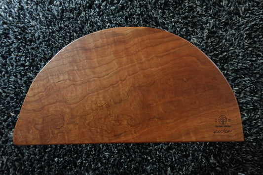 Indiana Cherry Half-Moon Side/Coffee Table