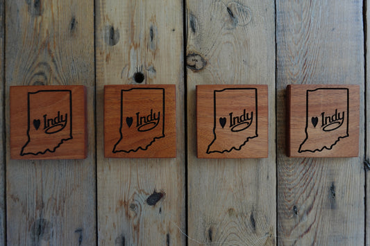 Indiana Cherry "Indy" Coasters