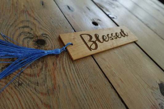 "Blessed" Bookmark & Tassel