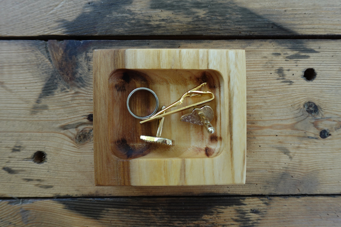 Medium American Elm Valet Tray