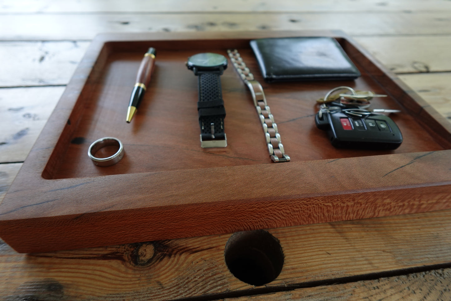 Large Cherry Valet Tray