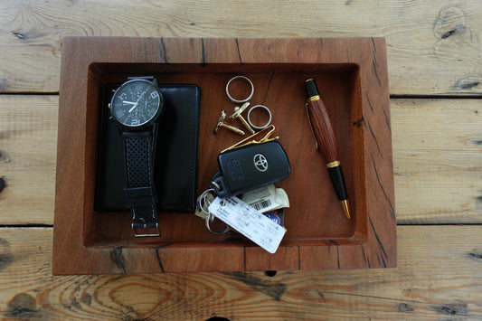 Medium/Large Cherry Wood Valet Tray