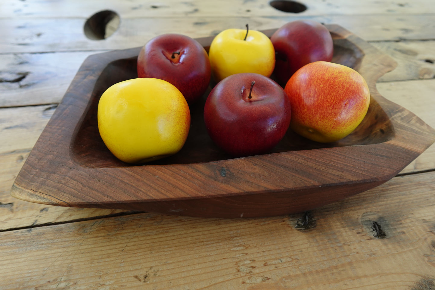 Indiana Walnut Powercarved Bowl